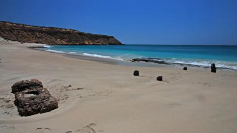 Tramway Jetty Remains at Turtle Bay, Cape Inscription - Dirk Hartog Island